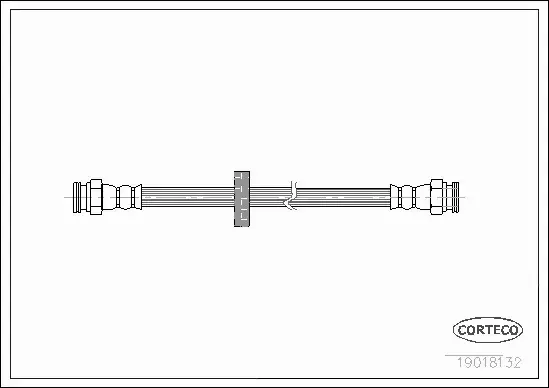 CORTECO PRZEWÓD HAMULCOWY 19018132 
