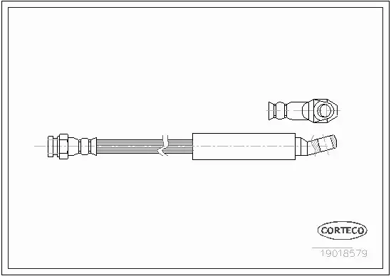 CORTECO PRZEWÓD HAMULCOWY 19018579 