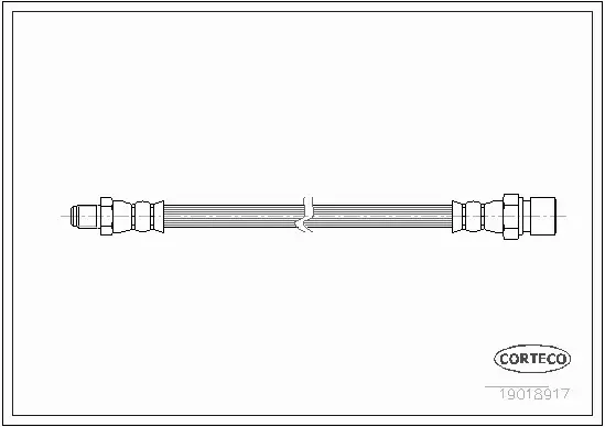 CORTECO PRZEWÓD HAMULCOWY 19018917 