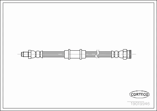 CORTECO PRZEWÓD HAMULCOWY 19019946 