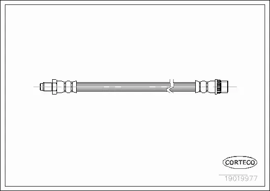 CORTECO PRZEWÓD HAMULCOWY 19019977 