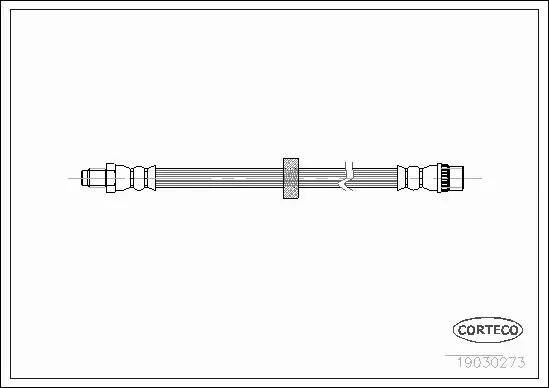 CORTECO PRZEWÓD HAMULCOWY 19030273 