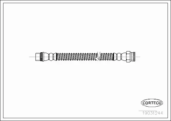 CORTECO PRZEWÓD HAMULCOWY 19031244 