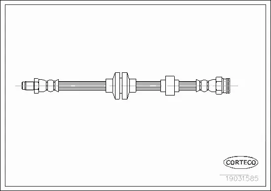 CORTECO PRZEWÓD HAMULCOWY 19031585 