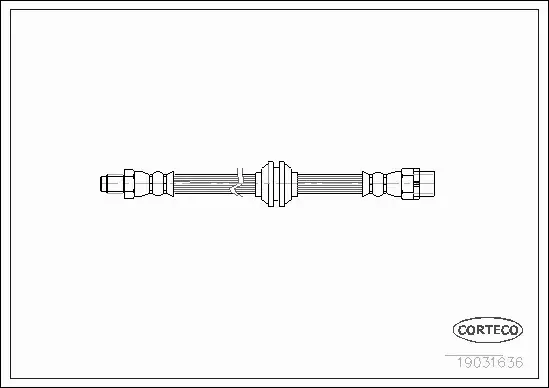 CORTECO PRZEWÓD HAMULCOWY 19031636 