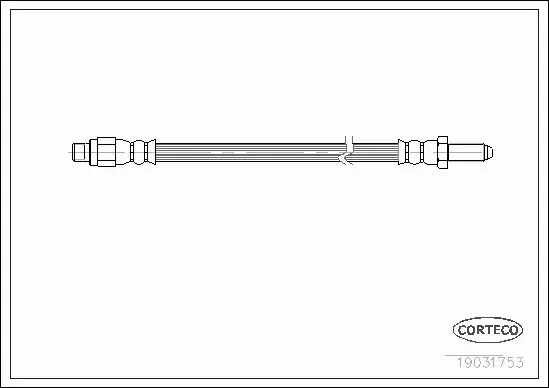 CORTECO PRZEWÓD HAMULCOWY 19031753 