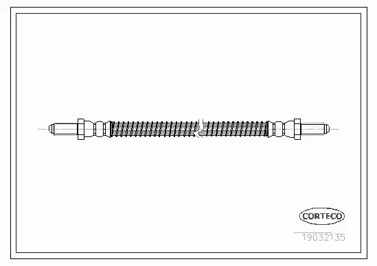CORTECO PRZEWÓD HAMULCOWY 19032135 