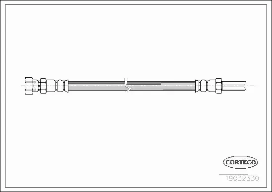 CORTECO PRZEWÓD HAMULCOWY 19032330 