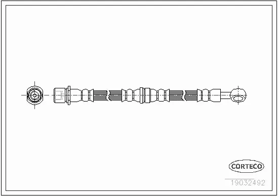 CORTECO PRZEWÓD HAMULCOWY 19032492 