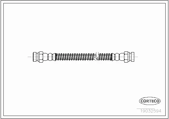 CORTECO PRZEWÓD HAMULCOWY 19032594 