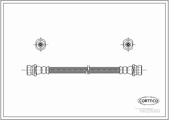 CORTECO PRZEWÓD HAMULCOWY 19033000 