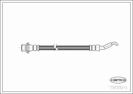 CORTECO PRZEWÓD HAMULCOWY 19033073 