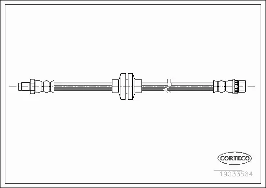 CORTECO PRZEWÓD HAMULCOWY 19033564 