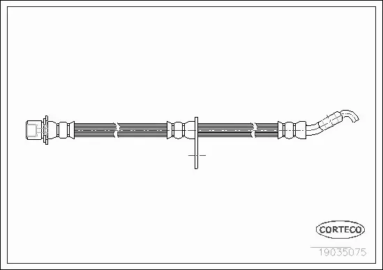 CORTECO PRZEWÓD HAMULCOWY 19035075 