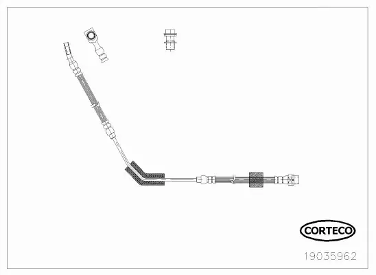 CORTECO PRZEWÓD HAMULCOWY 19035962 