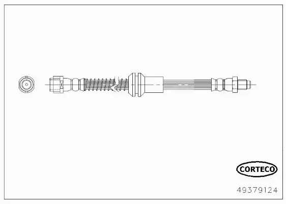 CORTECO PRZEWÓD HAMULCOWY 49379124 