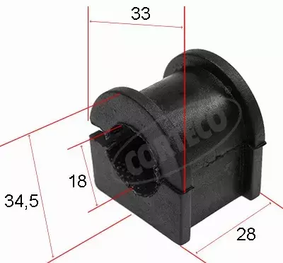 CORTECO TULEJA STABILIZATORA 80000450 