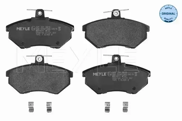 MEYLE KLOCKI HAMULCOWE PRZÓD VW PASSAT B3 GOLF III 