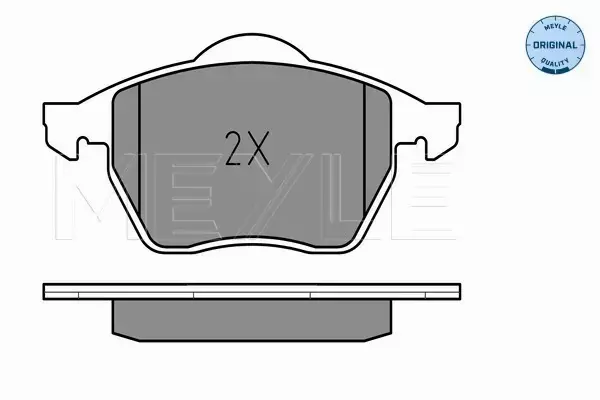 MEYLE KLOCKI PRZÓD AUDI A4 B5 VW PASSAT B4 B5 