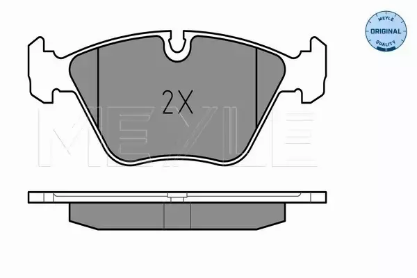 MEYLE TARCZE + KLOCKI PRZÓD BMW 5 E39 296MM 