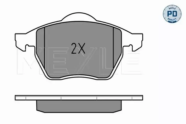 MEYLE TARCZE+KLOCKI PRZÓD AUDI A4 B5 B6 B7 288MM 