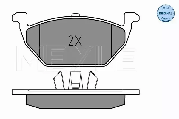 MEYLE TARCZE + KLOCKI PRZÓD VW FOX POLO 9N 6R 