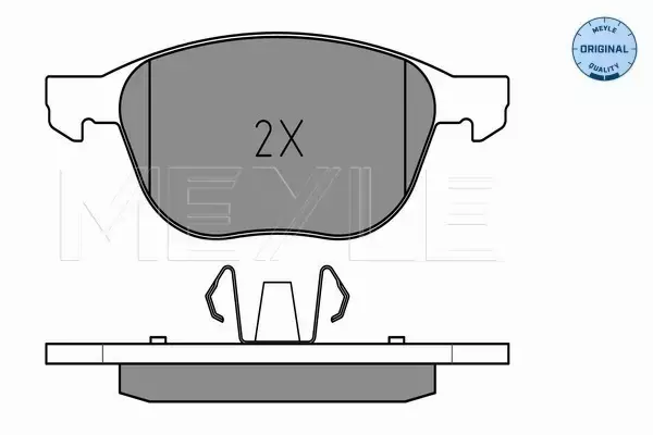 MEYLE KLOCKI HAMULCOWE PRZÓD FORD FOCUS MK2 C-MAX KUGA 