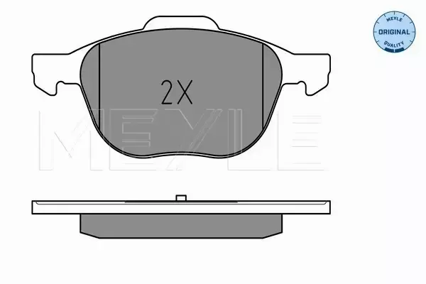 MEYLE KLOCKI HAMULCOWE PRZÓD FORD FOCUS MK2 C-MAX KUGA 