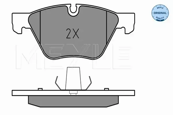 MEYLE TARCZE + KLOCKI PRZÓD BMW 3 E90 E91 Z4 E89 