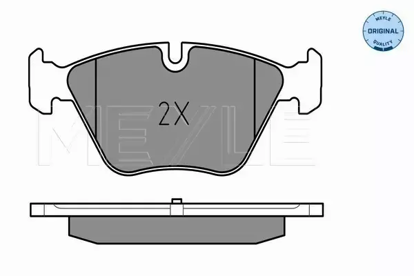 MEYLE TARCZE + KLOCKI PRZÓD BMW 3 E90 E91 Z4 E89 