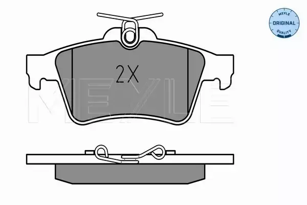 MEYLE KLOCKI HAMULCOWE TYŁ CITROEN C5 III 