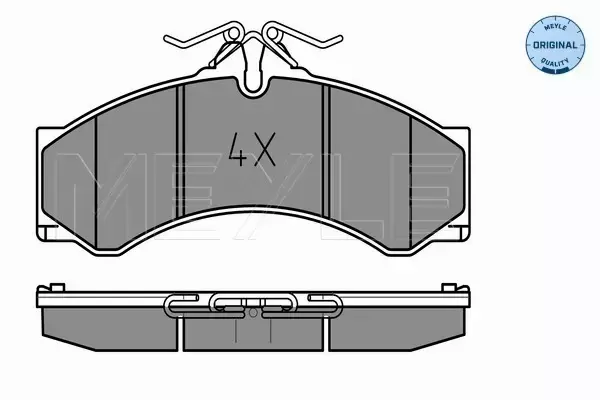 MEYLE KLOCKI PRZÓD MERCEDES SPRINTER 901 902 903 904 