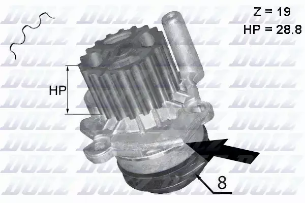 DOLZ POMPA WODY A224 