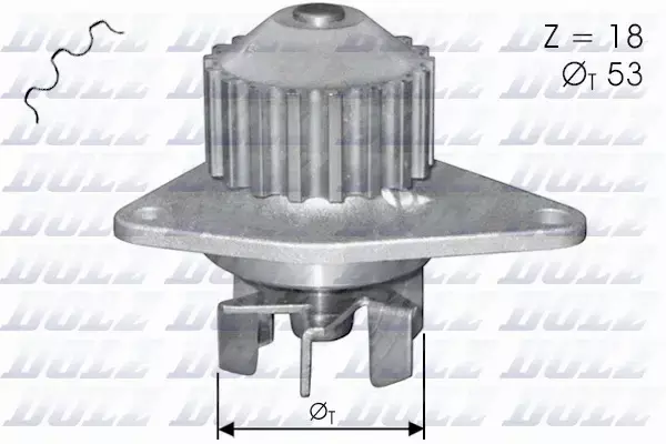 DOLZ POMPA WODY C114 