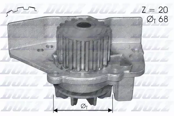 DOLZ POMPA WODY C118 