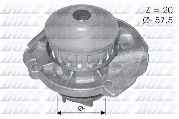 DOLZ POMPA WODY FIAT PALIO SIENA 1.2 8V 