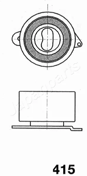 JAPANPARTS ROLKA PASKA ROZRZĄDU BE-415 