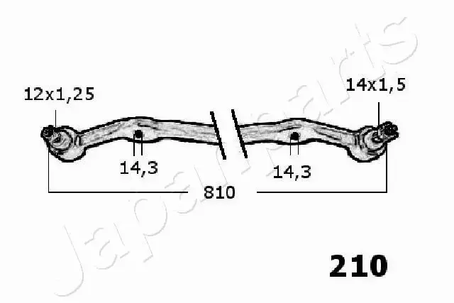 JAPANPARTS DRĄŻEK KIEROWNICZY CR-210 