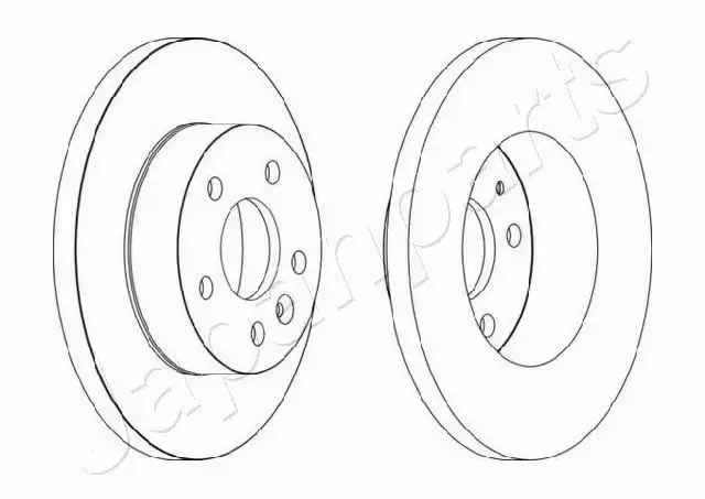 JAPANPARTS TARCZA HAMULCOWA DI-0565 