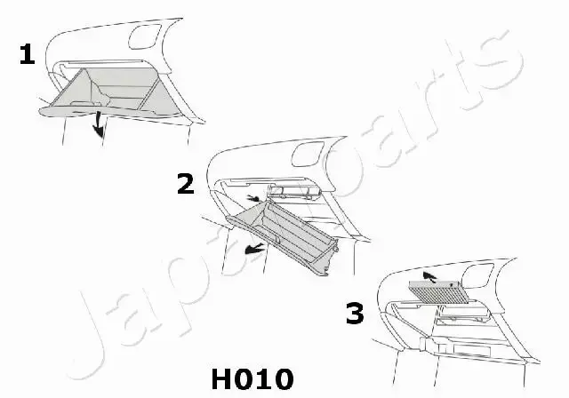 JAPANPARTS FILTR KABINOWY FAA-H010 