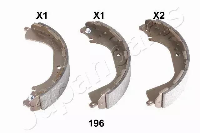 JAPANPARTS SZCZĘKI HAMULCOWE GF-196AF 