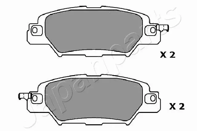 JAPANPARTS KLOCKI HAMULCOWE PP-318AF 