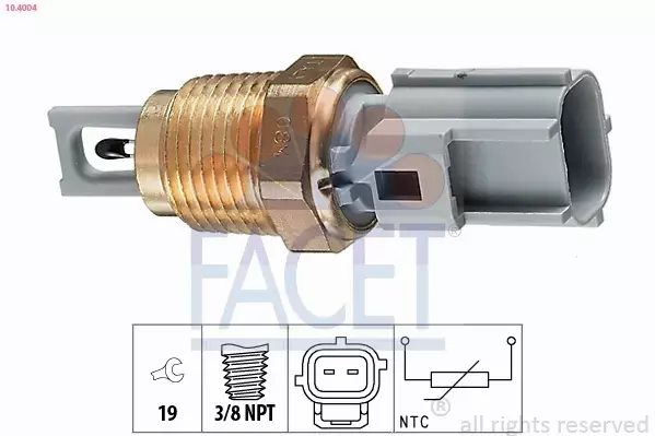 FACET CZUJNIK TEMPERATURY POWIETRZA 10.4004 