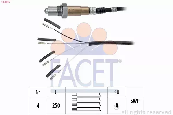 FACET SONDA LAMBDA 10.8235 