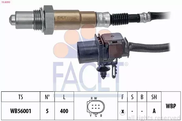 FACET SONDA LAMBDA 10.8393 