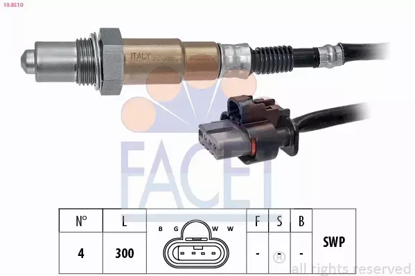 FACET SONDA LAMBDA 10.8510 