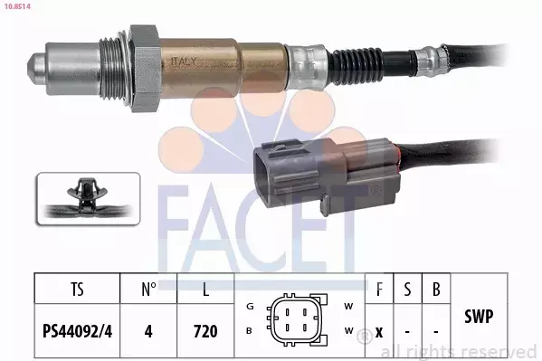 FACET SONDA LAMBDA 10.8514 