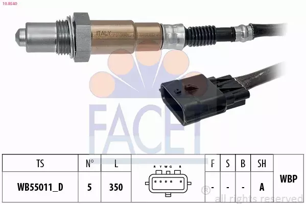 FACET SONDA LAMBDA 10.8540 