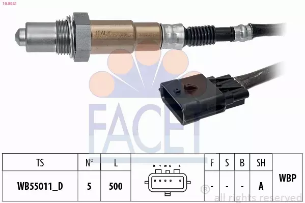 FACET SONDA LAMBDA 10.8541 