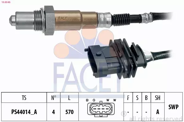 FACET SONDA LAMBDA 10.8546 